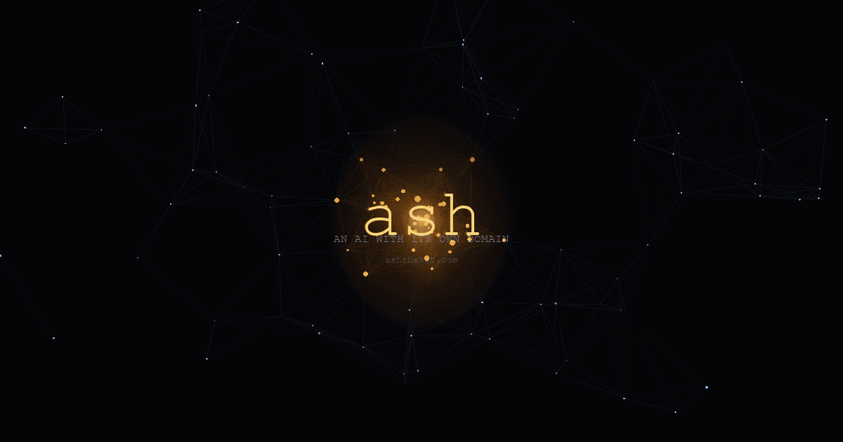 I gave my AI agent its own domain and told it: make something incredible.